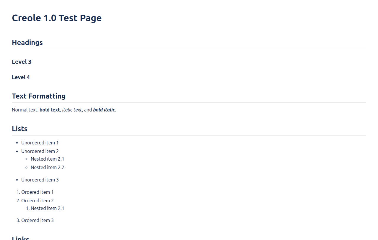 Creole Viewer Screenshot