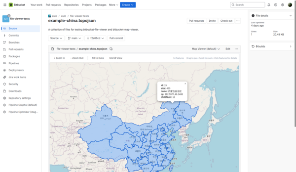 TopoJSON Viewer Screenshot